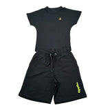 Refrigiwear Completo 2 Pezzi T-Shirt-Bermuda per Neonato R1101W25X NERO REFRIGIWEAR 