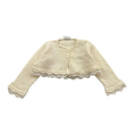 PAZ RODRIGUEZ coprispalle tinta unita con ricami Panna per Neonata 001121276 PANNA PAZ RODRIGUEZ 