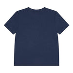 Levi'S T-Shirt Girocollo Tinta Unita con Stampa per Bambino 9EM359 BLU LEVI'S 