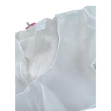 Magnifica Lulu Coprispalle Tinta Unita Velato per Bambina BO304 BIANCO MAGNIFICA LULU 