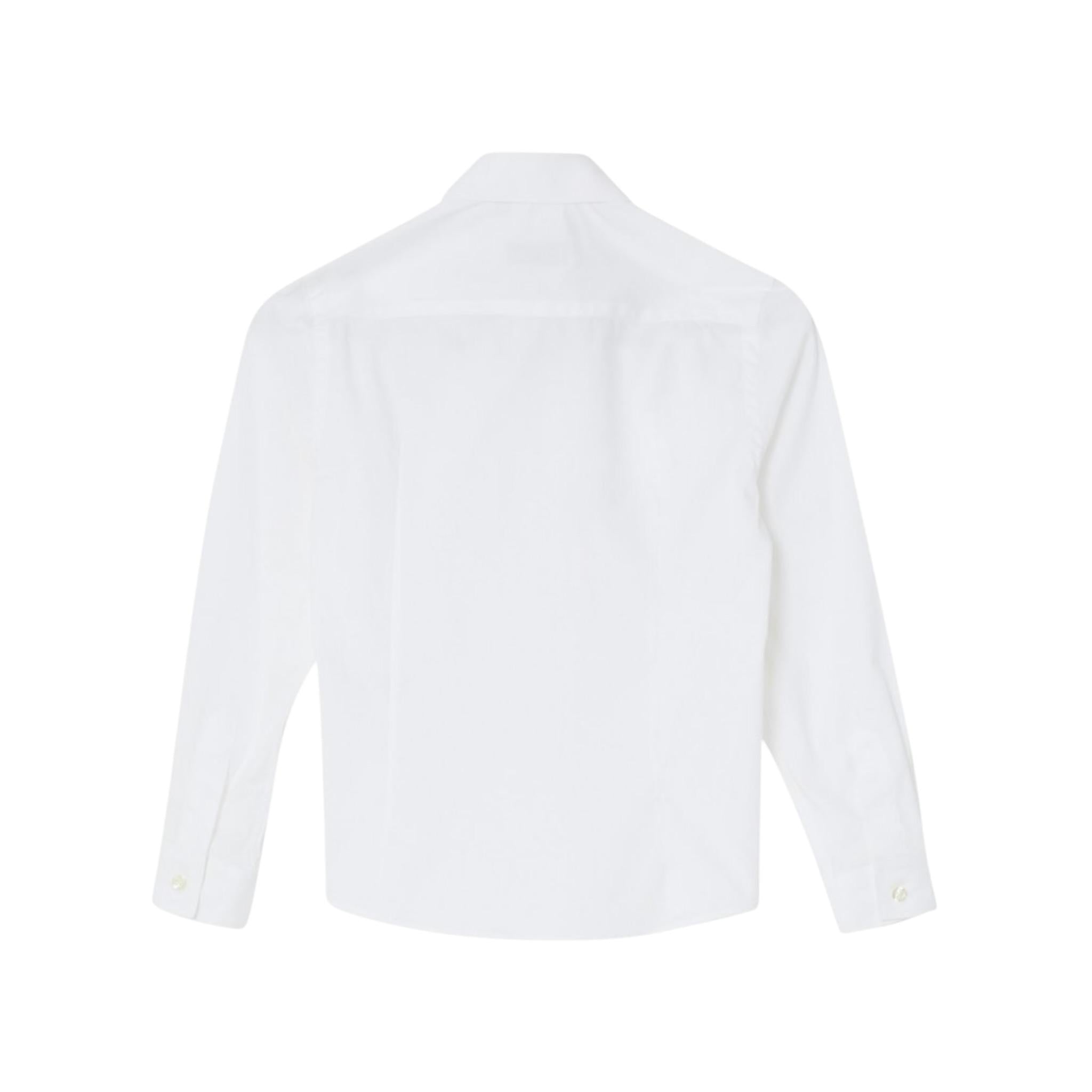 Liu Jo Camicia Tinta Unita con Papillions per Bambino QF3053T8755 BIANCO LIU JO 