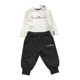 JOHN RICHMOND completo 2pz bicolore shirt-pantalone Bianco/nero per Neonato RIA25001CJ BIANCO/NERO JOHN RICHMOND 