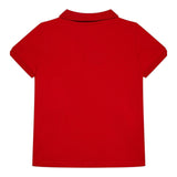 Guess Polo Tinta Unita Mezza Manica per Bambino L71P21K5DS0 ROSSO GUESS 