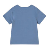 Mayoral T-Shirt Tinta Unita con Stampa per Neonato 11058 BLU MAYORAL 