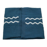 MARLU' coperta tinta unita cn ricami Blu per Neonato IB5980 BLU MARLU' 
