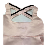 Trussardi Abito Giromanica Tinta Unita con Logo per Bambina TGP26081VE ROSA TRUSSARDI 