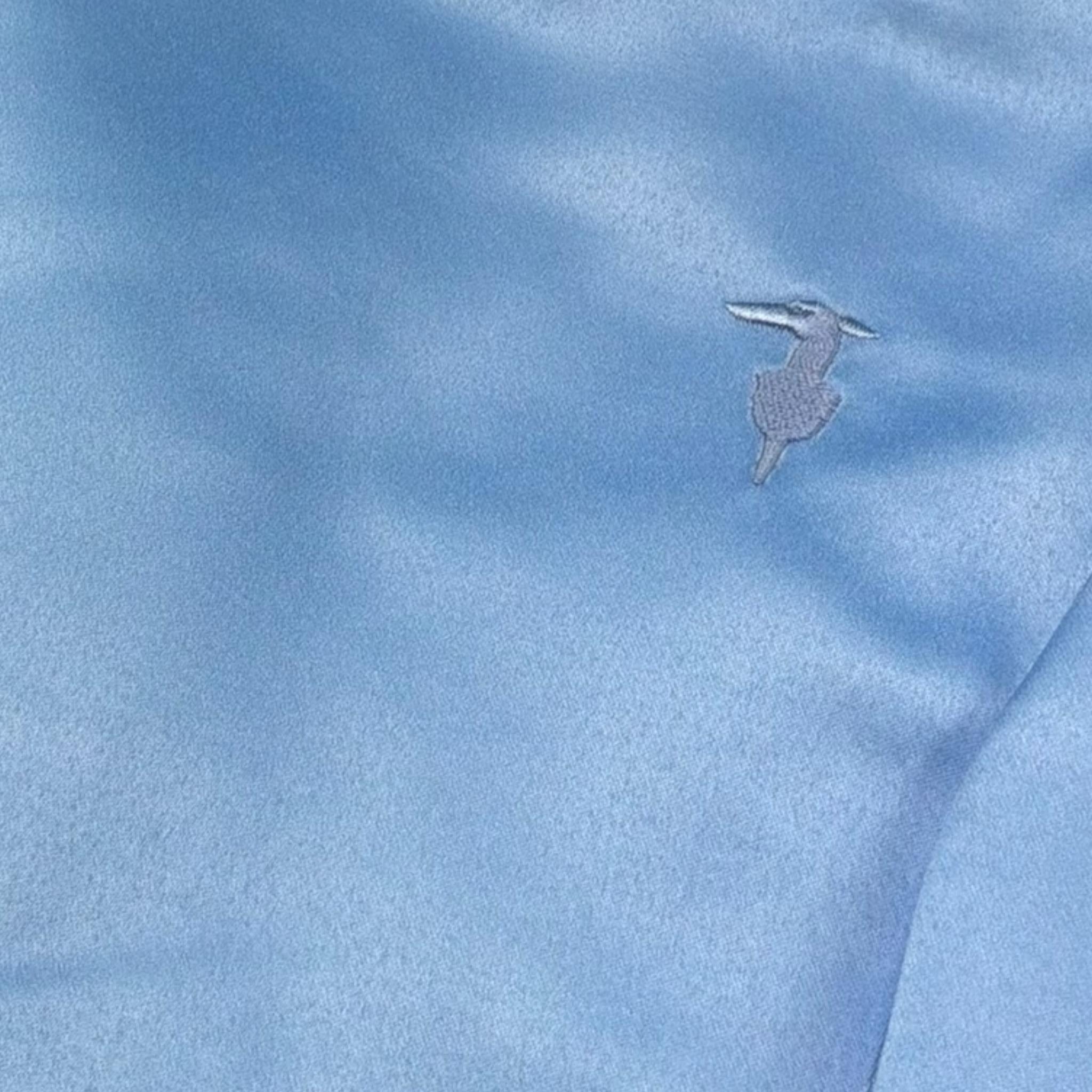 Trussardi Abito Mezza Manica Tinta Unita per Bambina TGP26049VE AZZURRO TRUSSARDI 