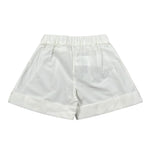 Le Bebe Bermuda Tinta Unita con Elastico In Vita per Bambino LBG5827J PANNA LE BEBE 