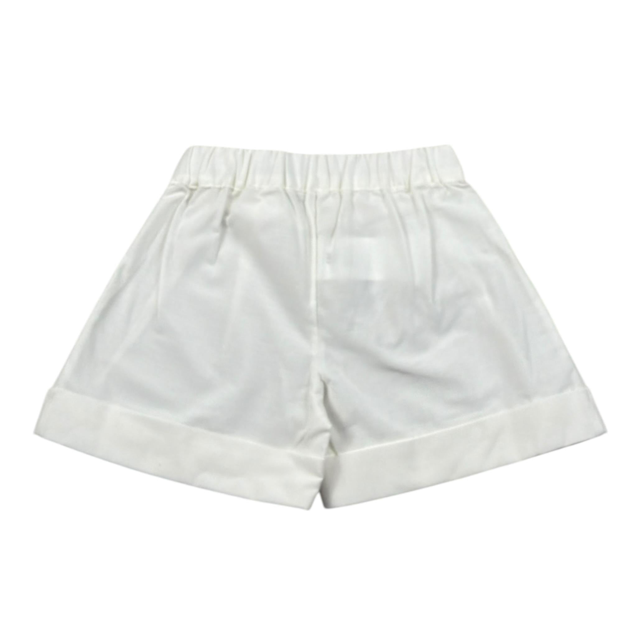 Le Bebe Bermuda Tinta Unita con Elastico In Vita per Bambino LBG5827J PANNA LE BEBE 