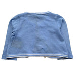 Trussardi Coprispalle Tinta Unita con Logo per Neonata TIP26126CD AZZURRO TRUSSARDI 