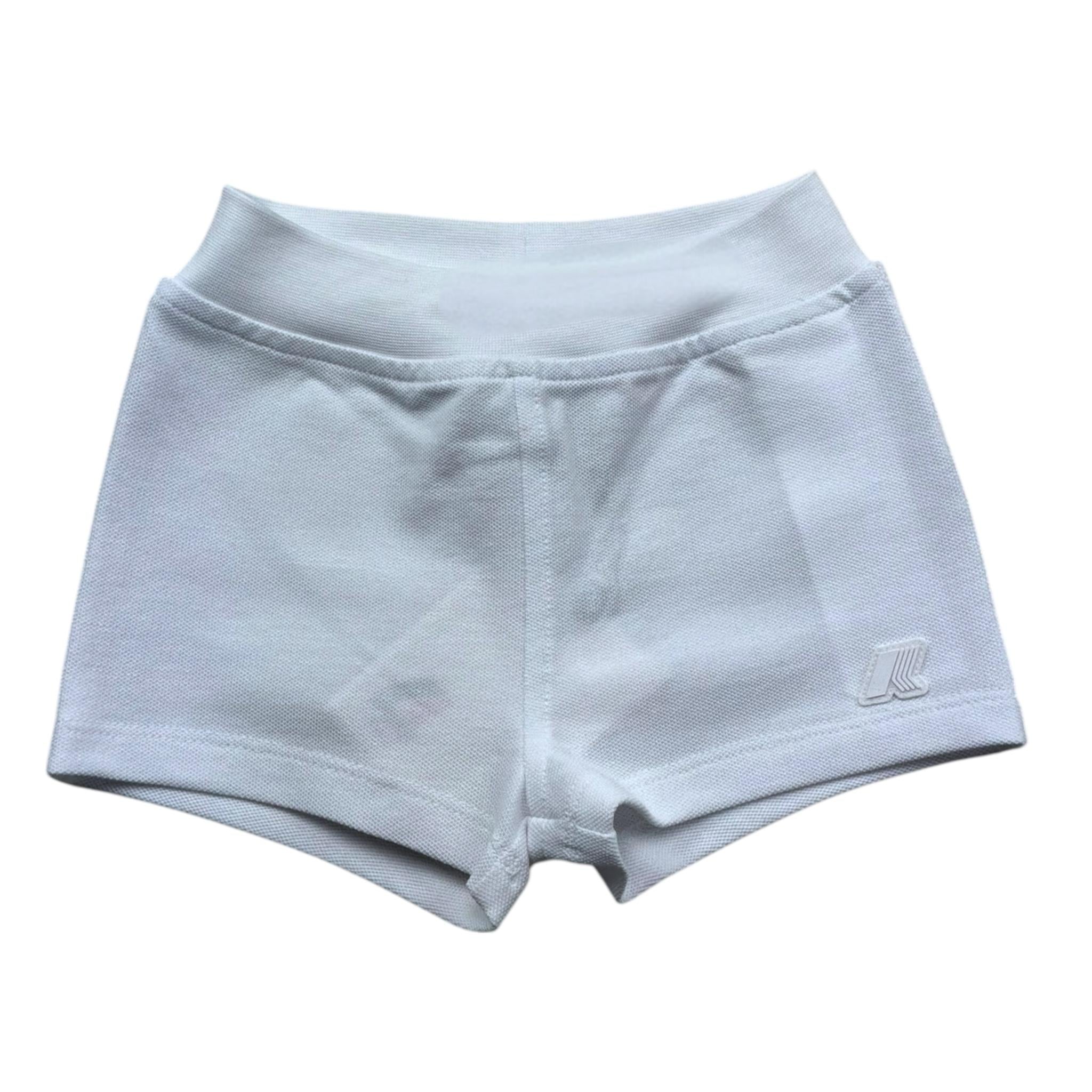 K-Way Bermuda Tinta Unita con Elastico In Vita per Neonato K71376W BIANCO K-WAY 