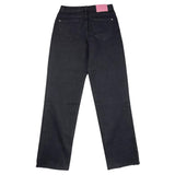 JOHN RICHMOND jeans tinta unita con brillantini Nero per Bambina RGA24015JE NERO JOHN RICHMOND 
