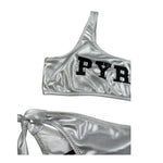 Pyrex Costume 2 Pezzi Fascia-Mutadina tinta unita Arancione per Bambina 028287 ARANCIONE PYREX 