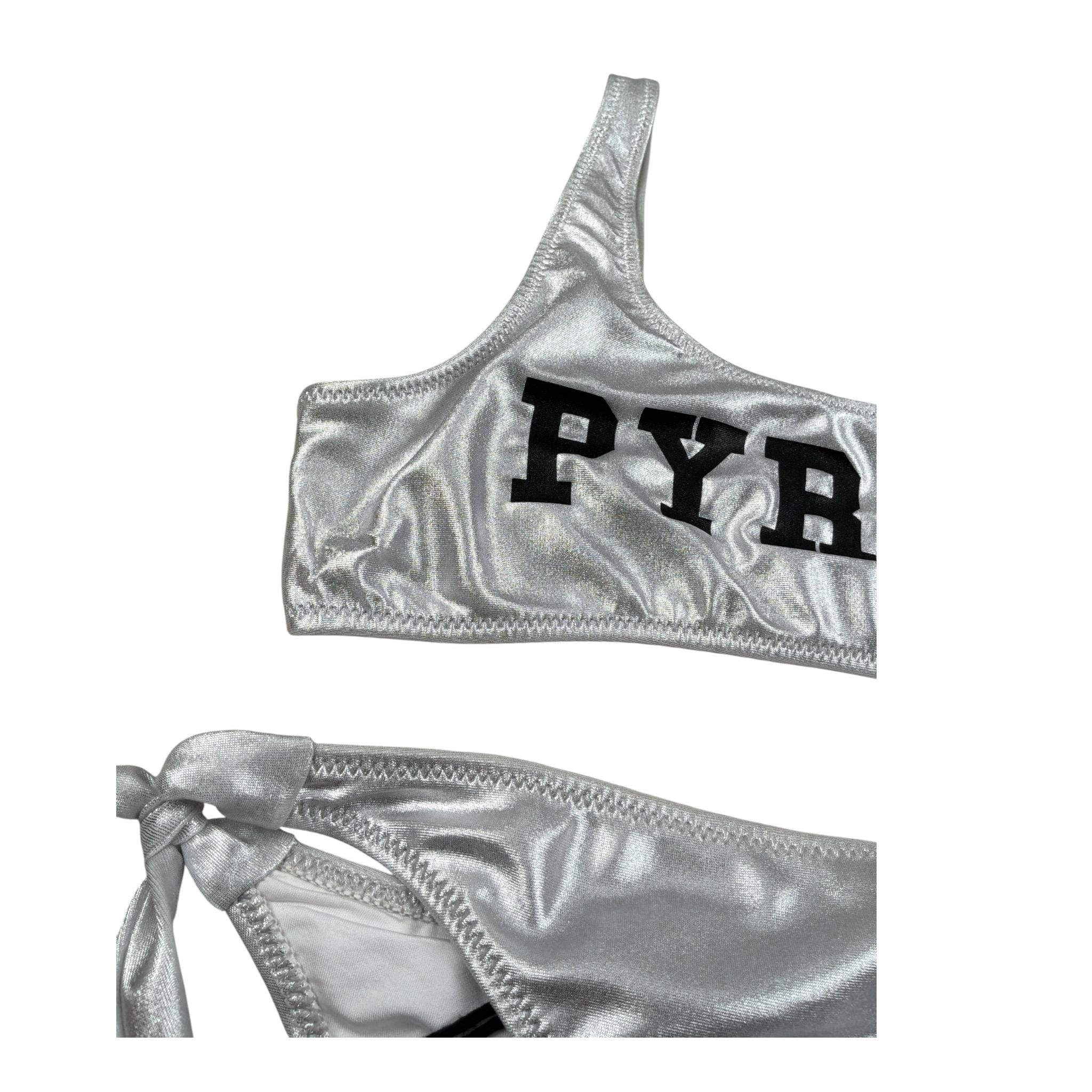 Pyrex Costume 2 Pezzi Fascia-Mutadina tinta unita Arancione per Bambina 028287 ARANCIONE PYREX 