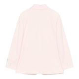 Elisabetta Franchi Giacca Tinta Unita con Logo per Bambina EFGC064 ROSA ELISABETTA FRANCHI 