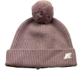 K-WAY cappello tinta unita con pon pon Lilla per Bambina K1151QW LILLA K-WAY 