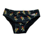 Saint Barth Costume Modello Slip Bicolore con Stampa Bart per Bambino BARTPIRATE NERO SAINT BARTH 