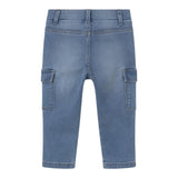 Mayoral Jeans Tinta Unita con Tasconi per Neonato 1578 AZZURRO MAYORAL 