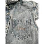 Guess Abito Mezza Manica Stampa Fantasia-Coulotte per Neonata A5RK18D4EU0 BLU GUESS 