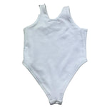 John Richmond Costume Intero Tinta Unita con Logo per Neonata RIP26039CO BIANCO JOHN RICHMOND 