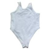 John Richmond Costume Intero Tinta Unita con Logo per Neonata RIP26039CO BIANCO JOHN RICHMOND 