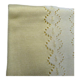 Marlu' Coperta Tinta Unita con Ricami per Neonata ES1280 GIALLO MARLU' 