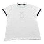 Imperial Kids T-Shirt Girocollo Tinta Unita con Stampa per Bambina MBB8032G75 BIANCO IMPERIAL KIDS 