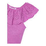 Mayoral Top Tinta Unita con Scollo A Barca per Neonata 3012N VIOLA MAYORAL 