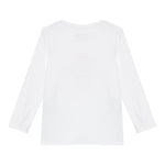GUESS shirt girocollo tinta unita ocn logo Bianco per Bambina K4YI02K6YW4J BIANCO GUESS 