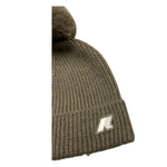 K-WAY cappello tinta unita con pon pon Verde per Bambina K1151QW VERDE K-WAY 