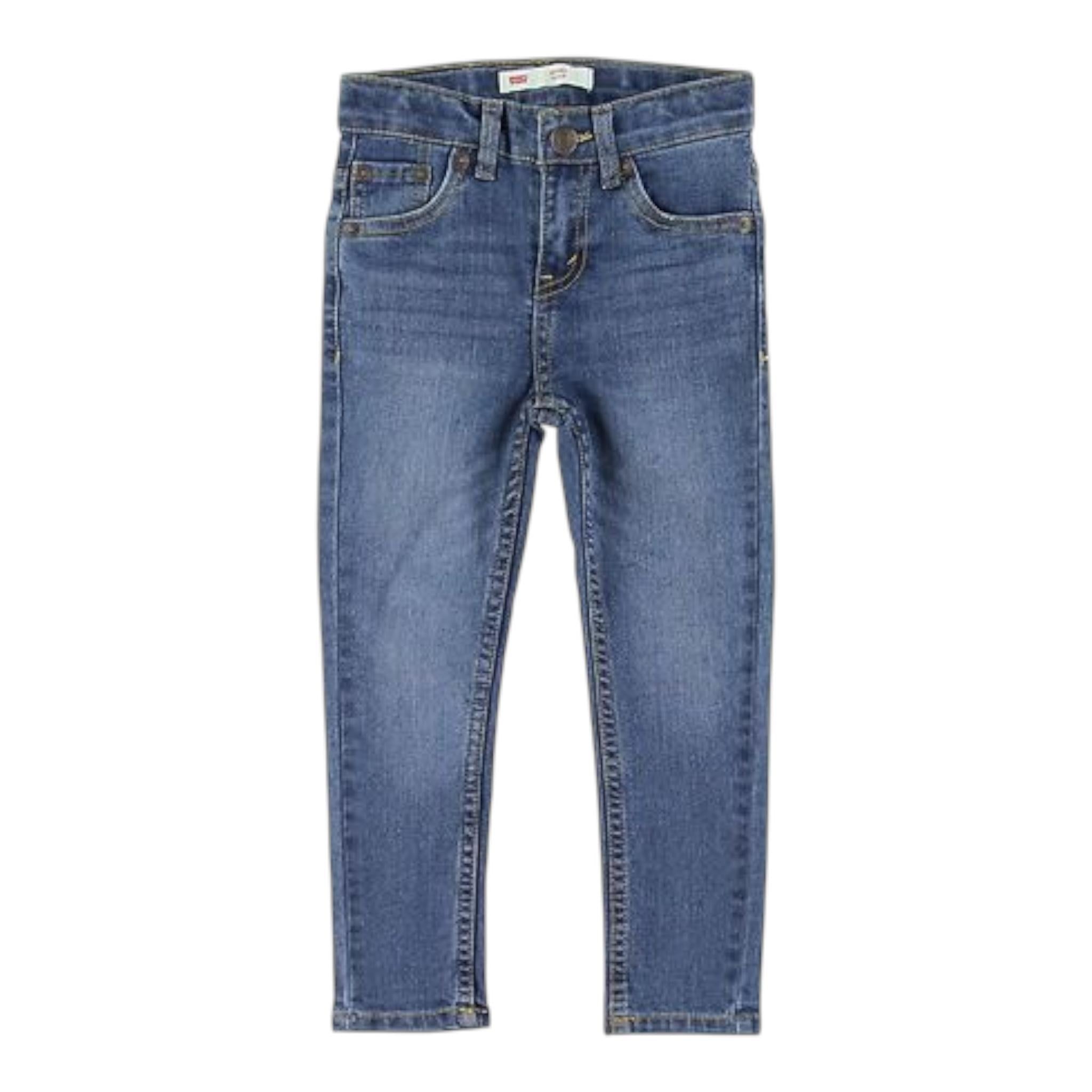 LEVI'S jeans tinta unita con girovita regolabile Blu per Bambino 9EC214 BLU LEVI'S 