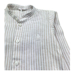 Le Bebe Camicia Manica Lunga Fantasia Righe per Neonato LBB5400 PANNA LE BEBE 