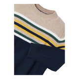 MAYORAL maglia tinta unita girocollo con fantasia a righe Blu per Bambino 4351 BLU MAYORAL 