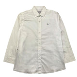 Cesare Paciotti Camicia Manica Lunga Tinta Unita Panna per Bambino