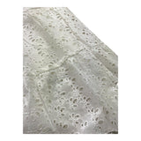 4Giveness Abito Tinta Unita Traforato per Bambina FGCG3992 BIANCO 4GIVENESS 