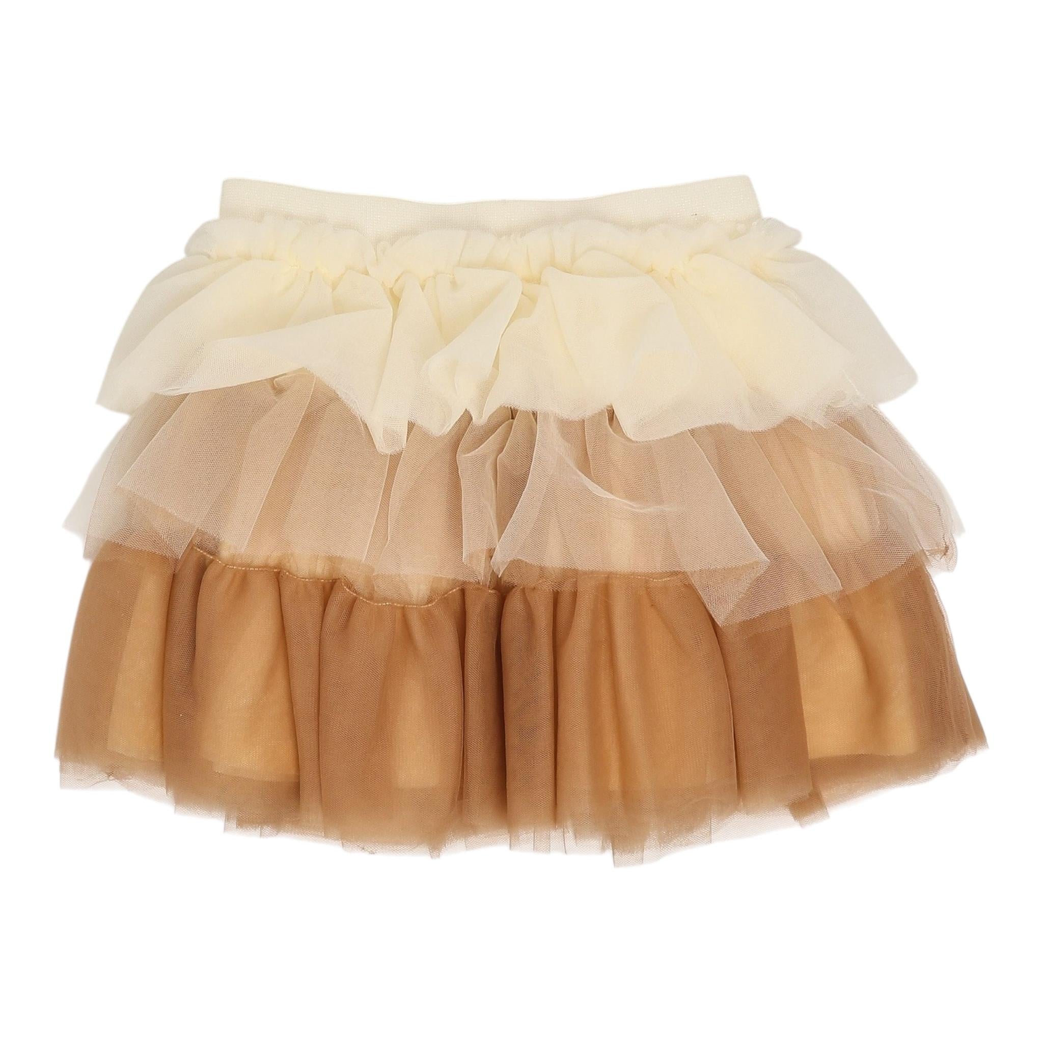 LIU JO gonna in tulle KF4047XXX BEIGE LIU JO 