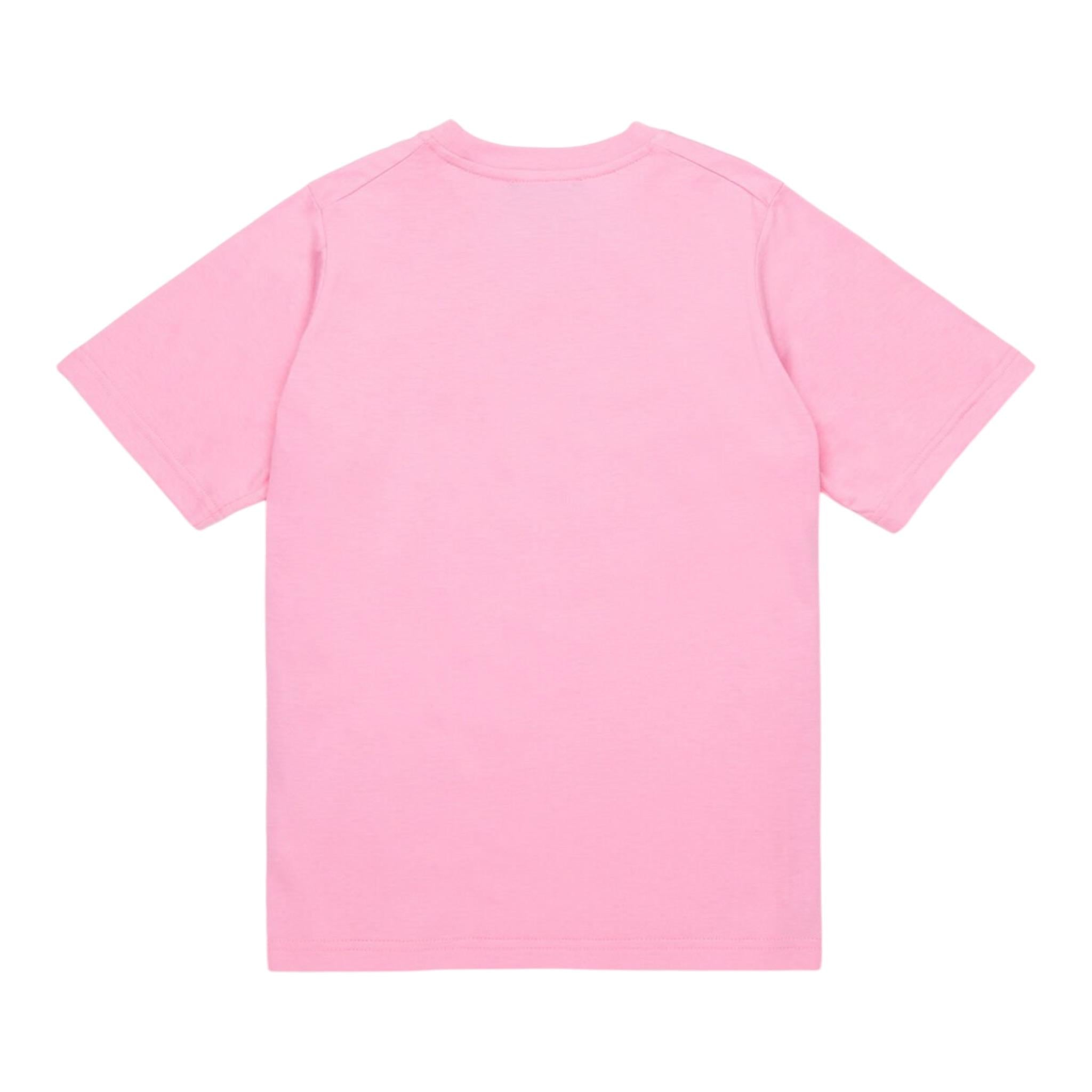 Dsquared2 T-Shirt Girocollo tinta unita con Stampa Rosa per Neonata DQ2853A ROSA DSQUARED2 