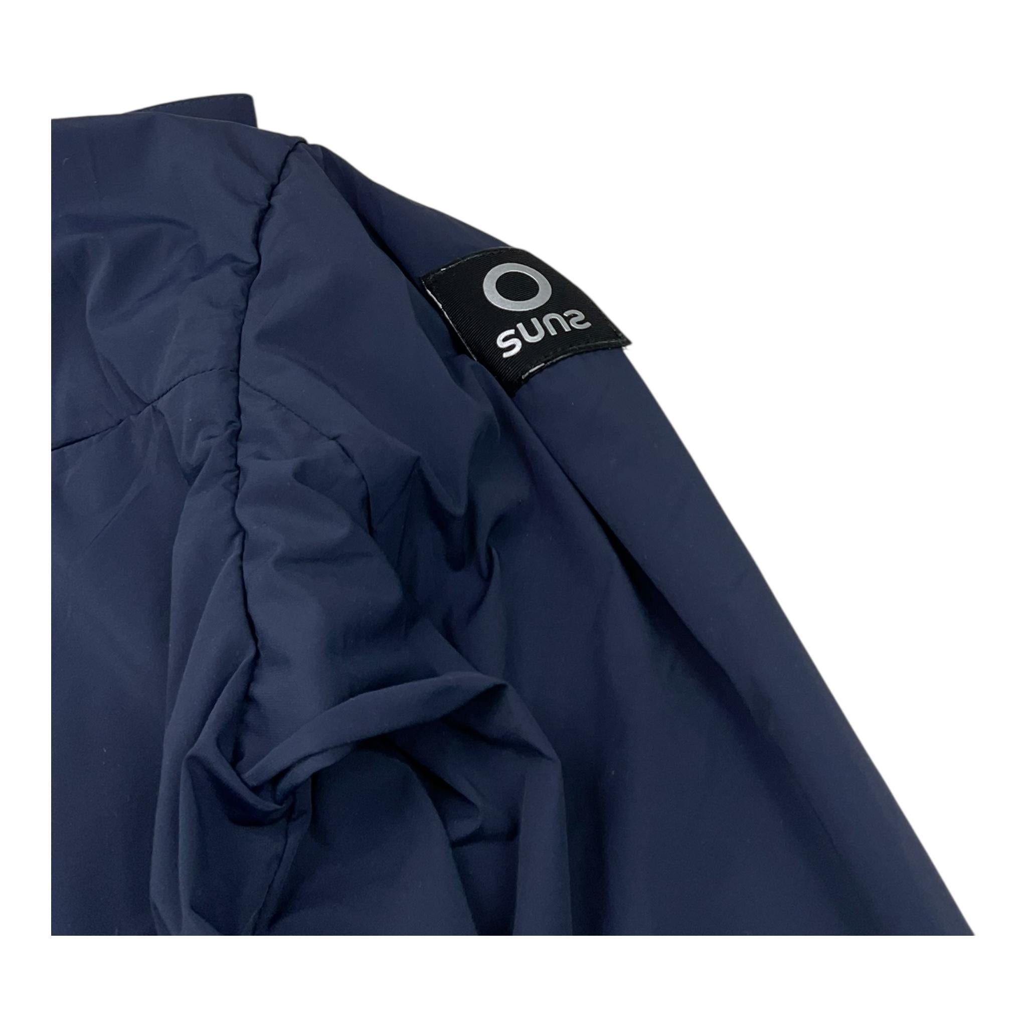 Suns  Giubbino Tinta Unita con Zip E Cappuccio per Bambino GBS4110U BLU SUNS 