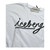 Iceberg T-Shirt Girocollo Tinta Unita con Stampa per Bambina TSICE5159JX BIANCO ICEBERG 