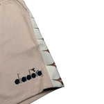 Diadora Bermuda Tuta tinta unita con Loghi Beige per Bambino 033216 BEIGE DIADORA 