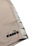 Diadora Bermuda Tuta tinta unita con Loghi Beige per Bambino 033216 BEIGE DIADORA 