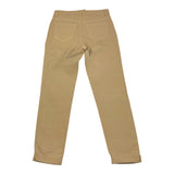 Elisabetta Franchi Pantalone Tinta Unita con Bottone Beige per Bambina