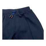 Carre'Ment Beau Leggins Tinta Unita con Elastico In Vita per Neonata Y30260 BLU CARRE'MENT BEAU 