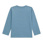 Guess Shirt Girocollo Tinta Unita con Stampa per Neonato N5RI26K8HM4N PETROLIO GUESS 