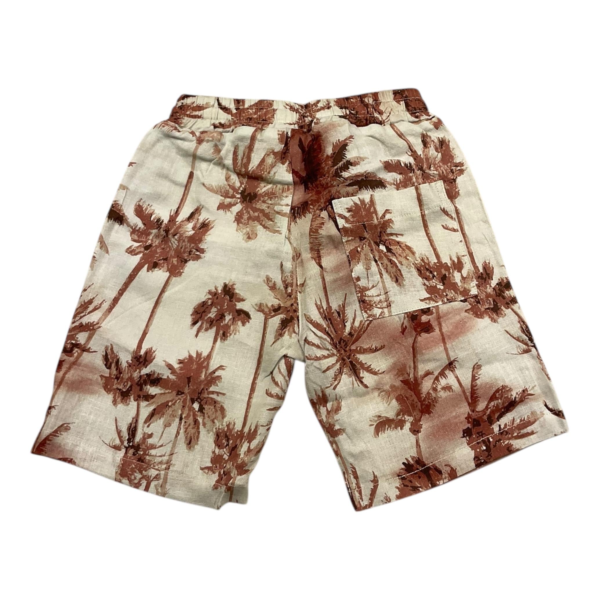 M+E' Bermuda Tinta Unita Stampa Fantasia per Bambino UEM0515J BEIGE M+E' 