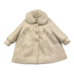 LE BEBE' cappotto tinta unita Beige per Neonata LBG6182 BEIGE LE BEBE' 