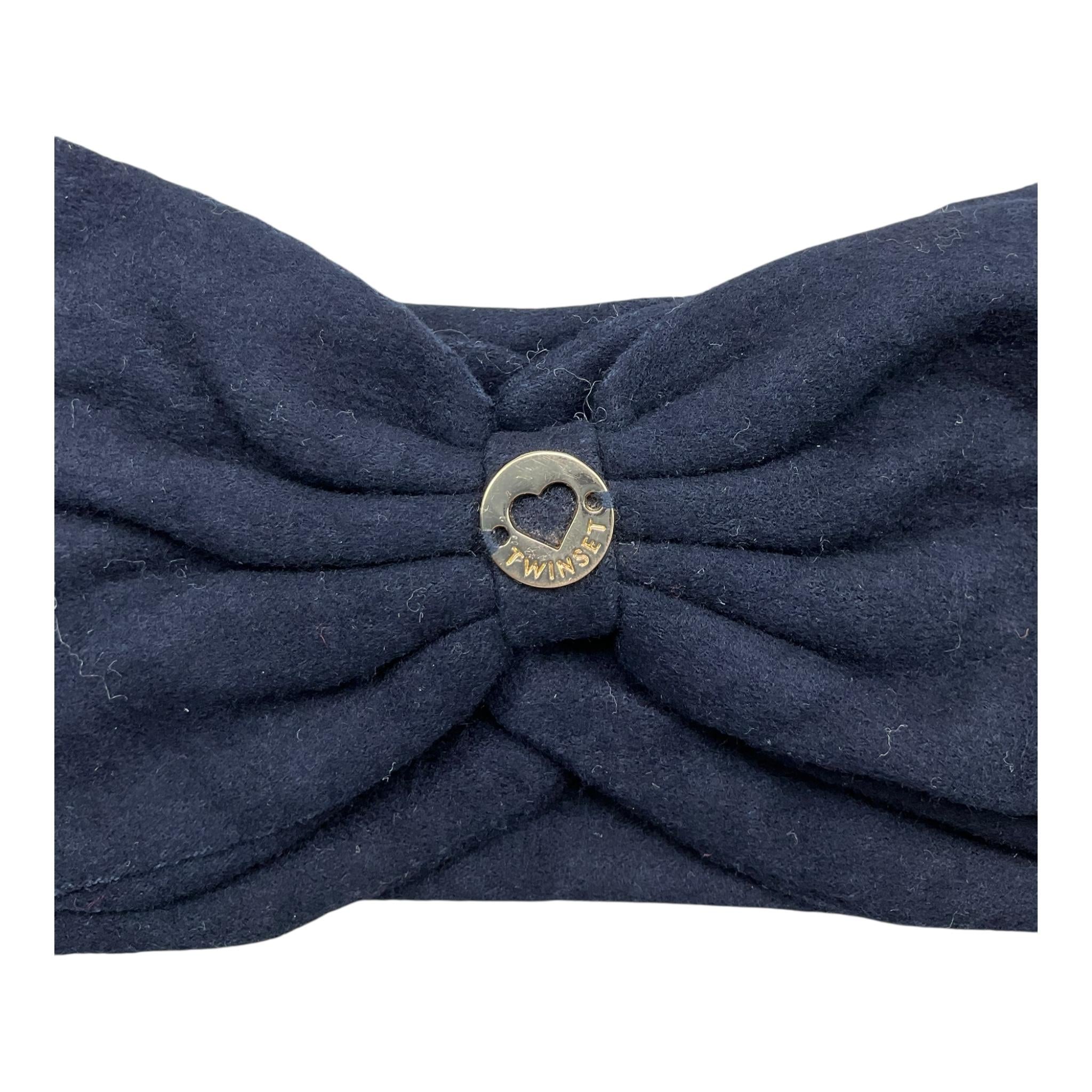 TWINSET fascia capelli tinta unita con fiocco Blu per Bambina FASCTW BLU TWINSET 