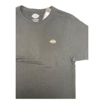 Dickies T-Shirt Girocollo Tinta Unita Con Logo Nero Per Bambino DK0KSR64 NERO DICKIES 