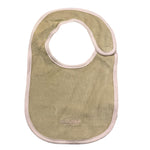 LE BEBE' bavetta tinta unita con logo Beige per Neonata LBG5957 BEIGE LE BEBE' 