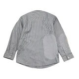 Cesare Paciotti Camicia Tinta Unita Con Microfantasia Bianco Per Bambino